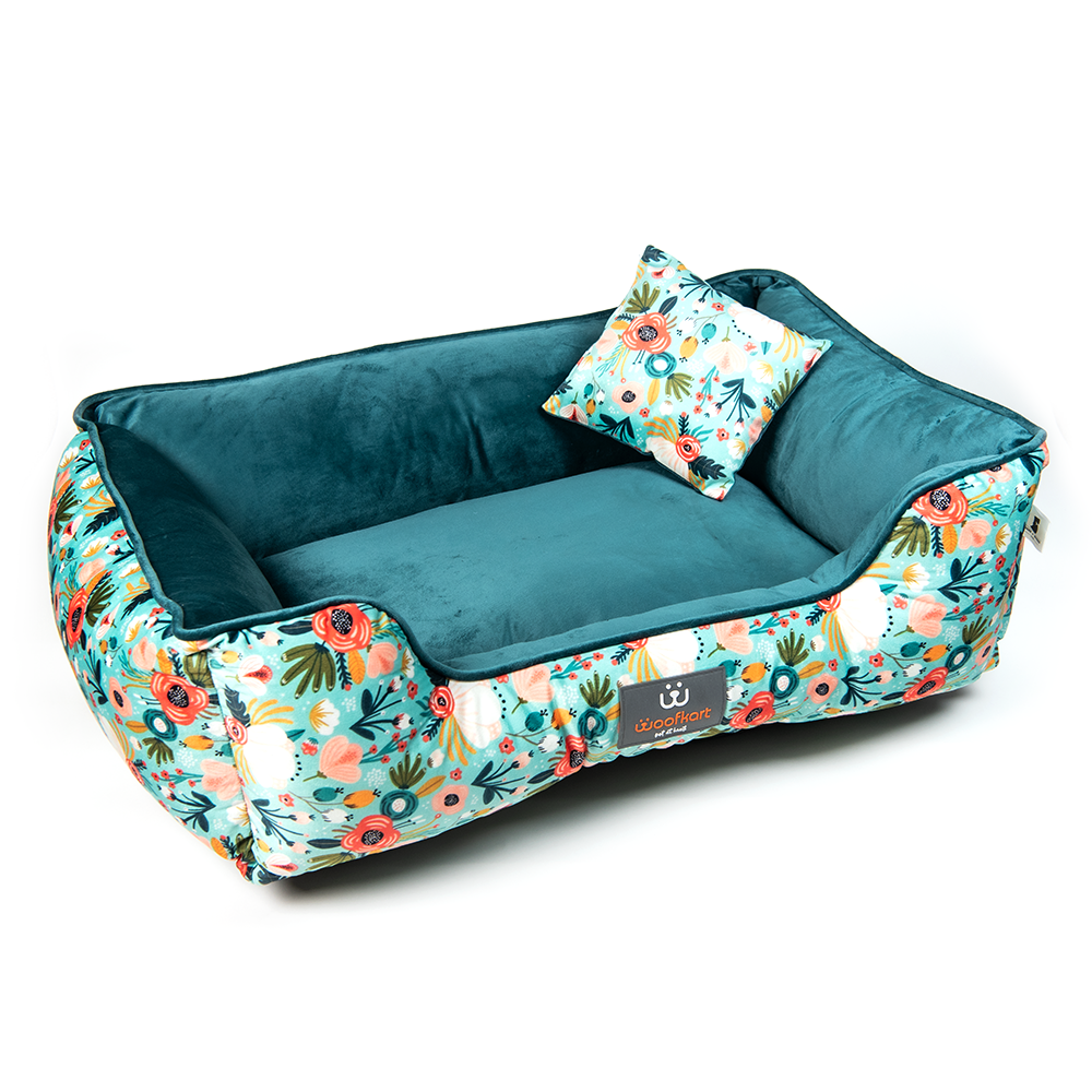 Floral Dog Lounger