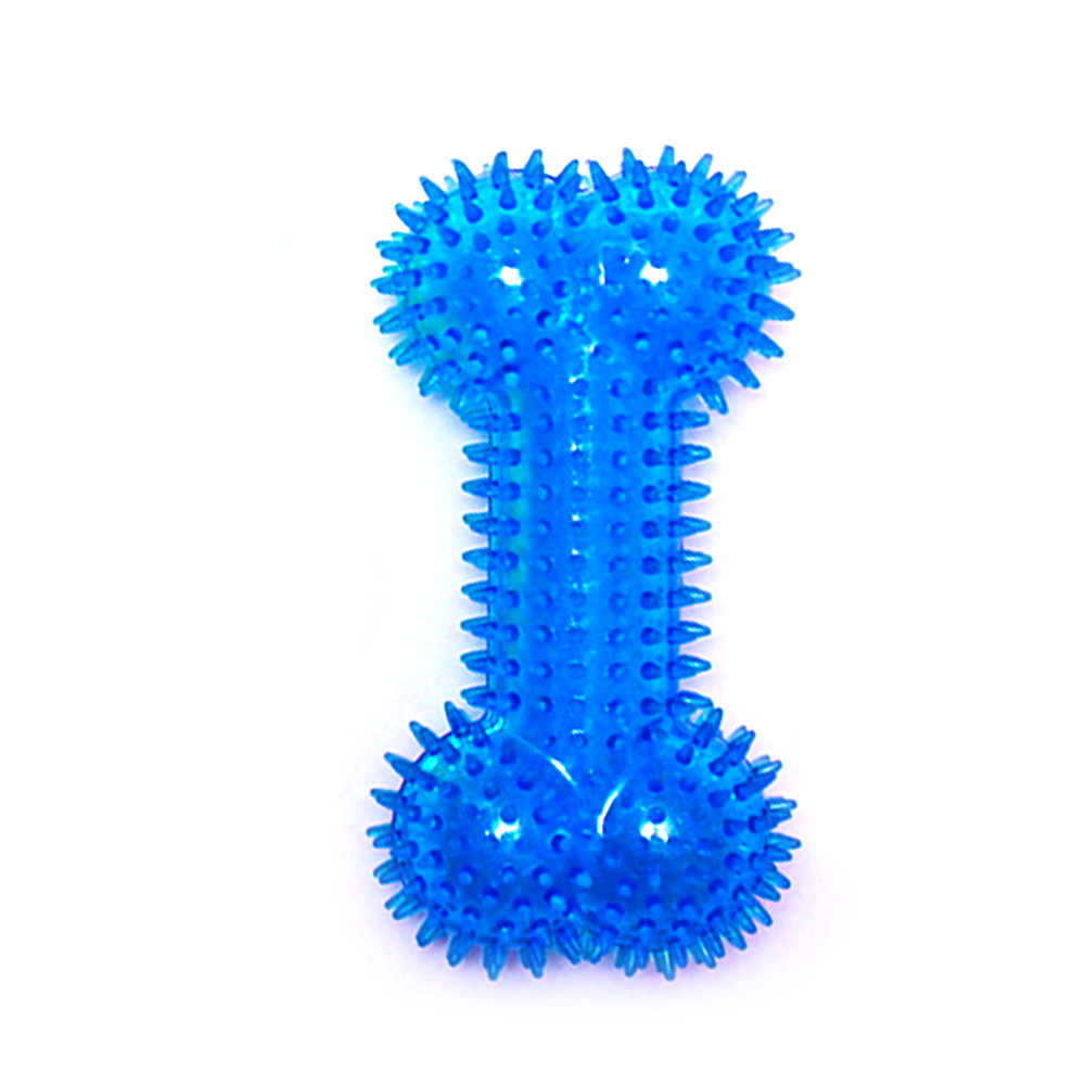 Silicon Bone Toy with Spikes