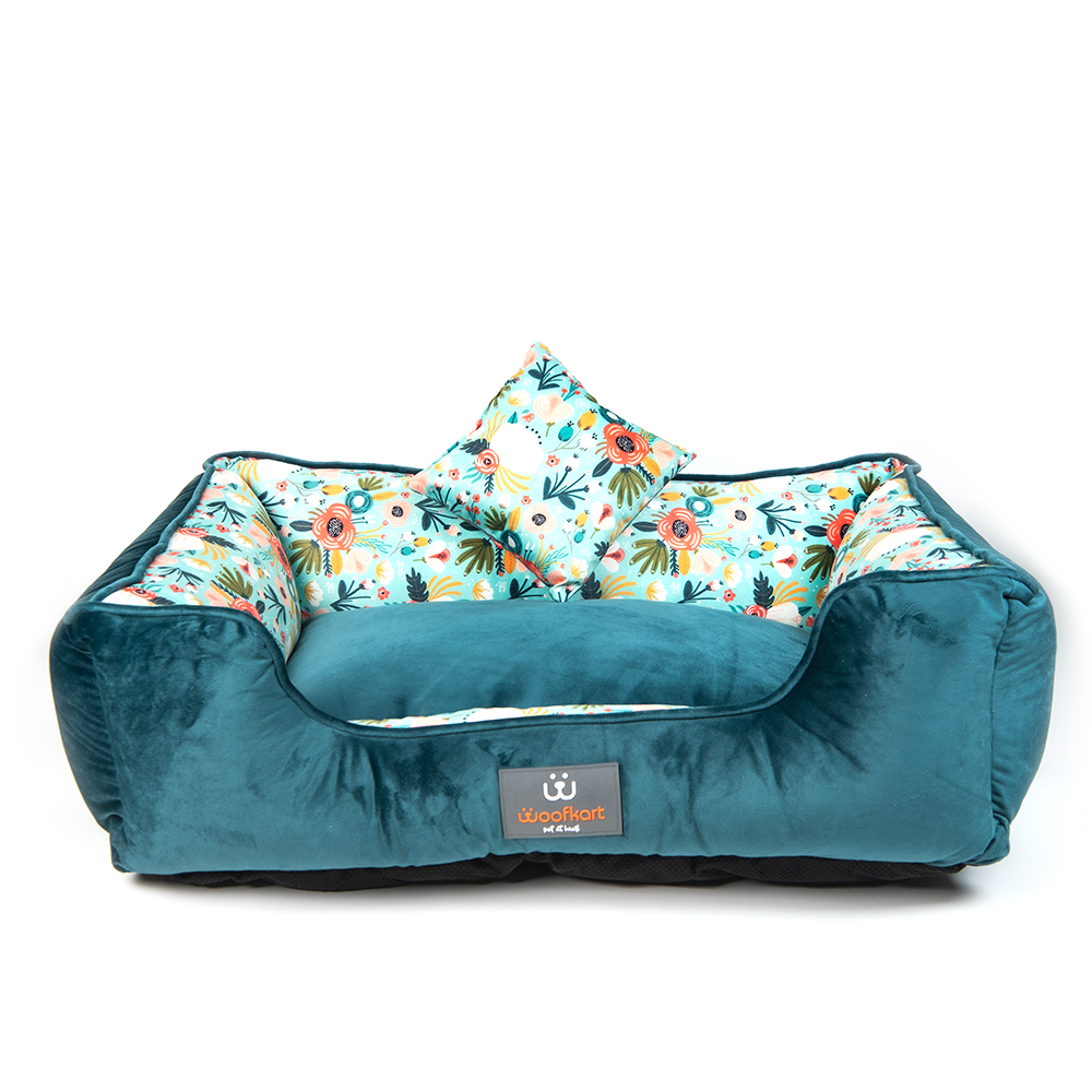 Floral (inverted) Dog Lounger