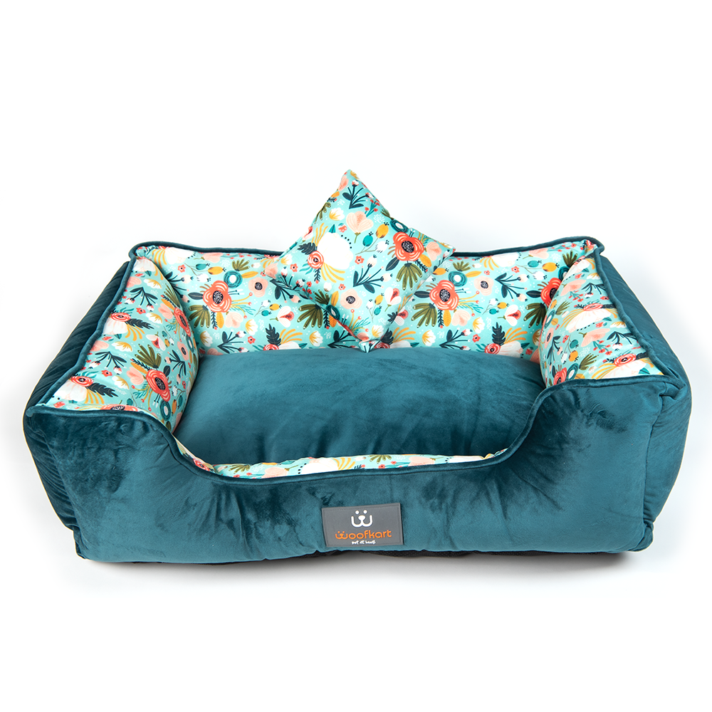 Floral (inverted) Dog Lounger