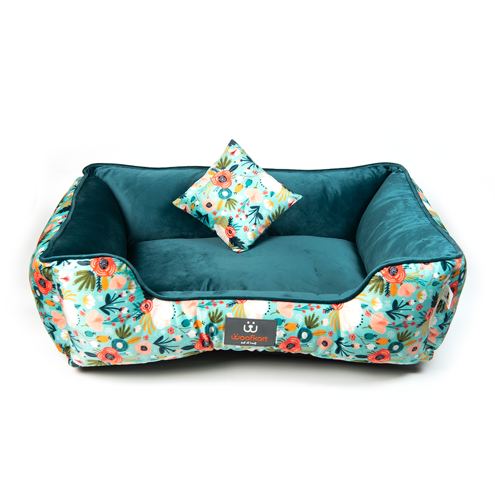 Floral Dog Lounger