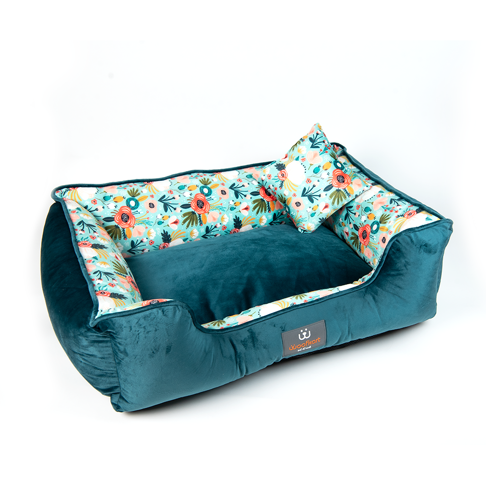 Floral (inverted) Dog Lounger