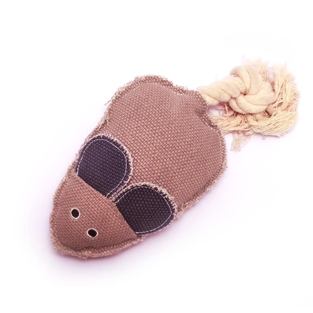 Rope in Canvas Mouse Chew Toy