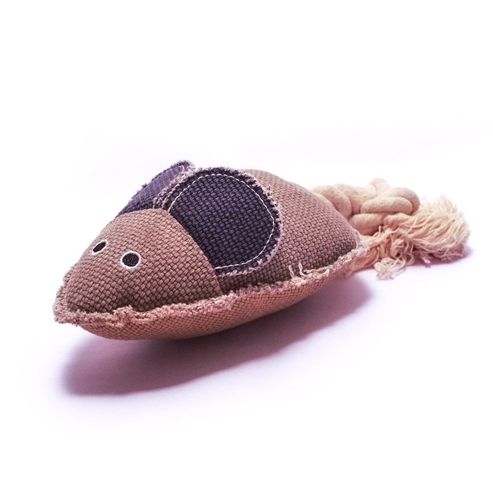 Rope in Canvas Mouse Chew Toy